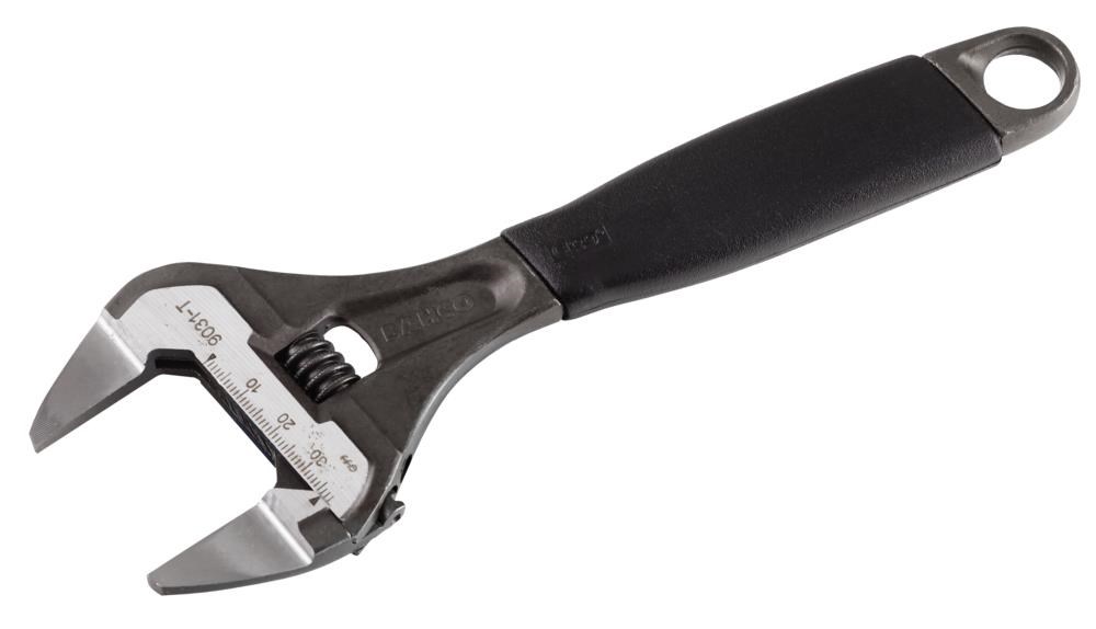 Bahco Adjustable Wrench Ergo W/extra Thin Jaws And Big Opening 8 - Haus Garten
