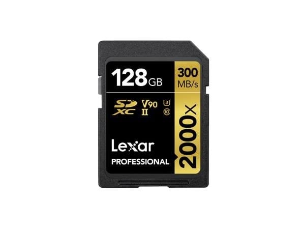 Lexar Professional Gold 2000x SD - 300mb/s - 128gb - Speicherkarten