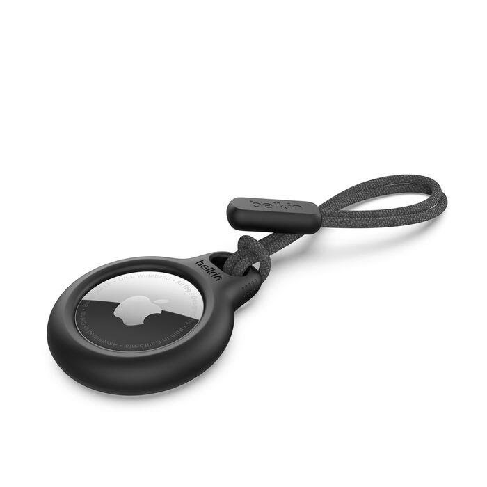 Belkin Secure Holder With Strap - Airtag - Black - Handys Anderes Zubehoer F8w974btblk