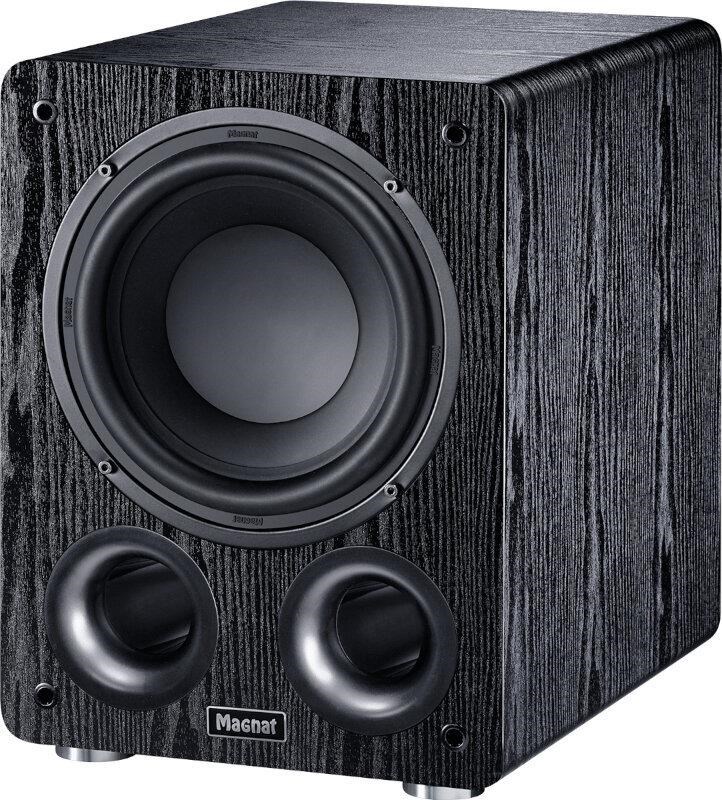 Magnat Alpha RS 8 - Active Subwoofer - 80w Rms - Hifi Lautsprecher Schwarz 300117