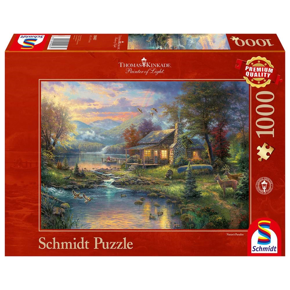 Schmidt Puzzle - Thomas Kinkade: Nature's Paradise (1000 p 385715