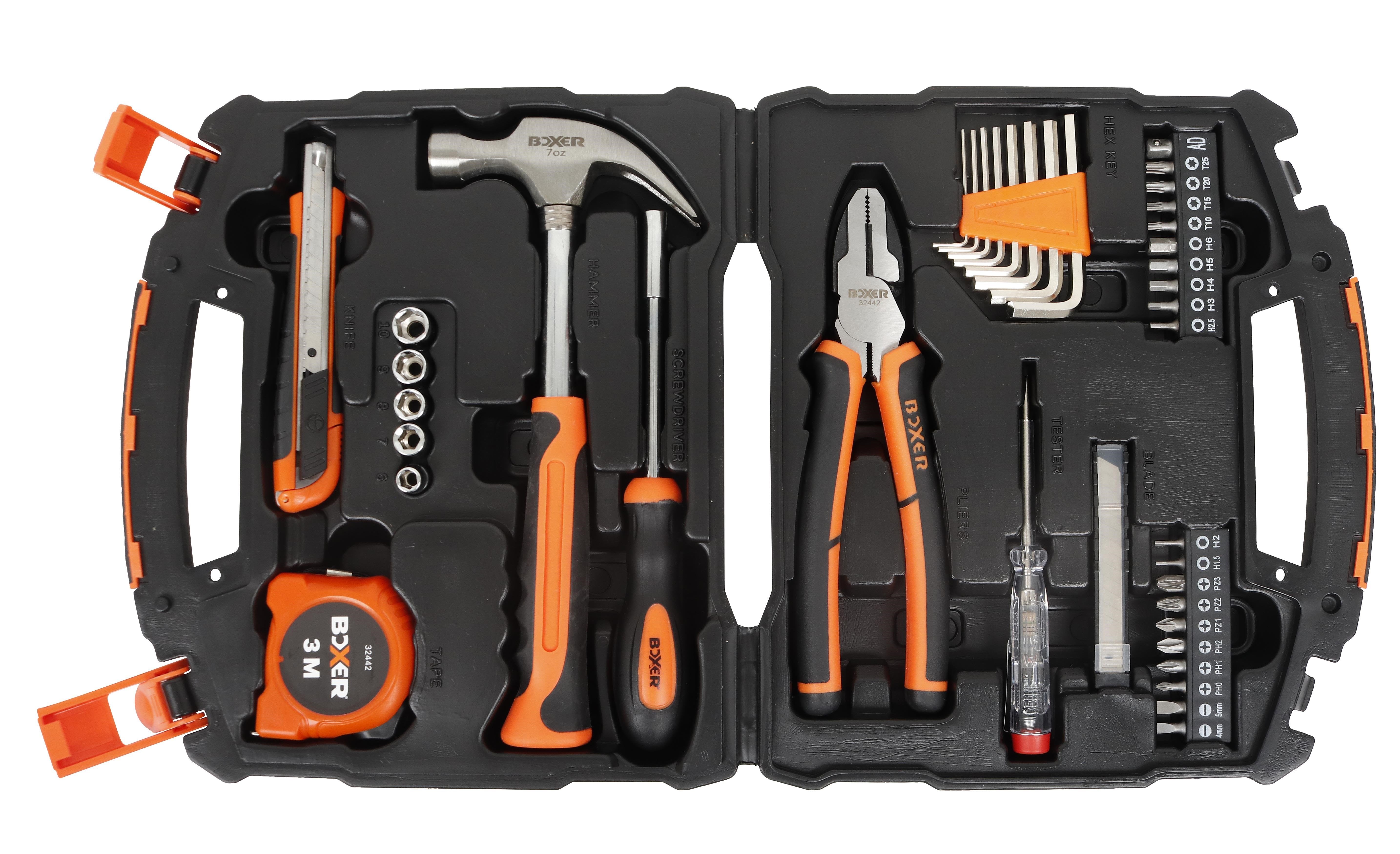 Boxer Tool Set - 50-piece Starter - Werkzeugkisten Aufbewahrungssysteme 32442