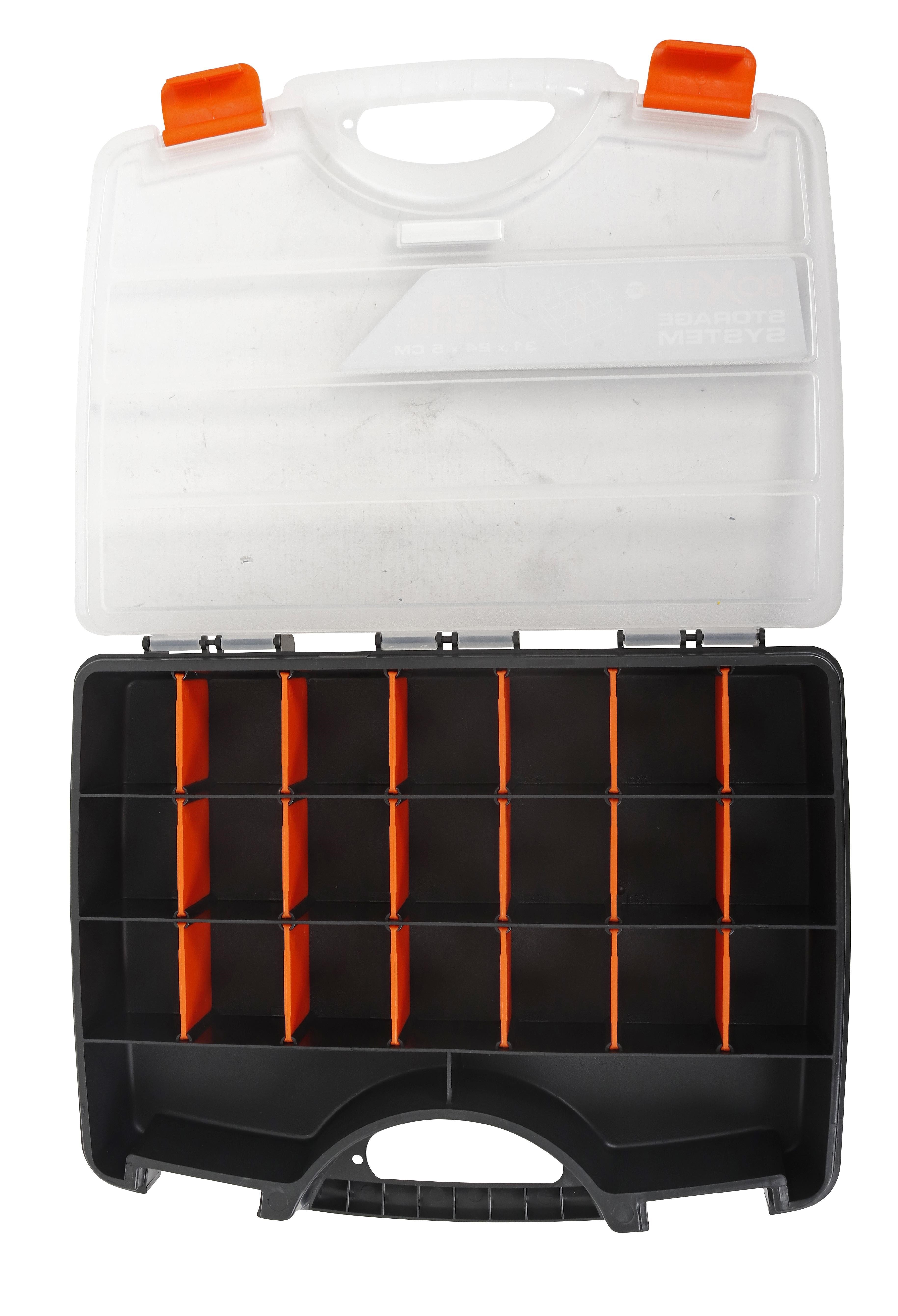 Boxer Organiser Box 21 Compartments - Werkzeugkisten Aufbewahrungssysteme 32406