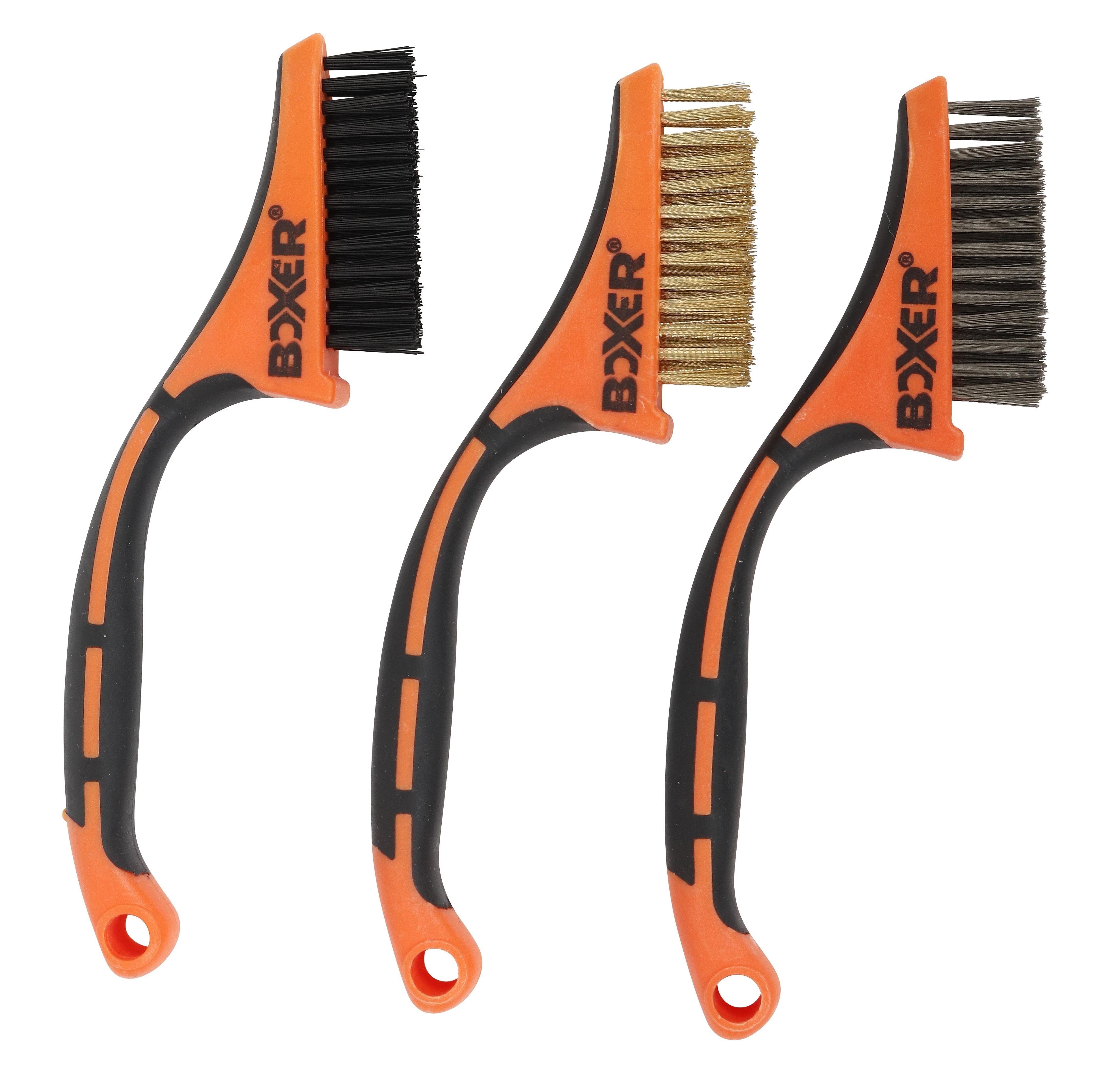 Boxer Steel Brush Set Mini - 3 Pcs. - Handwerkzeuge