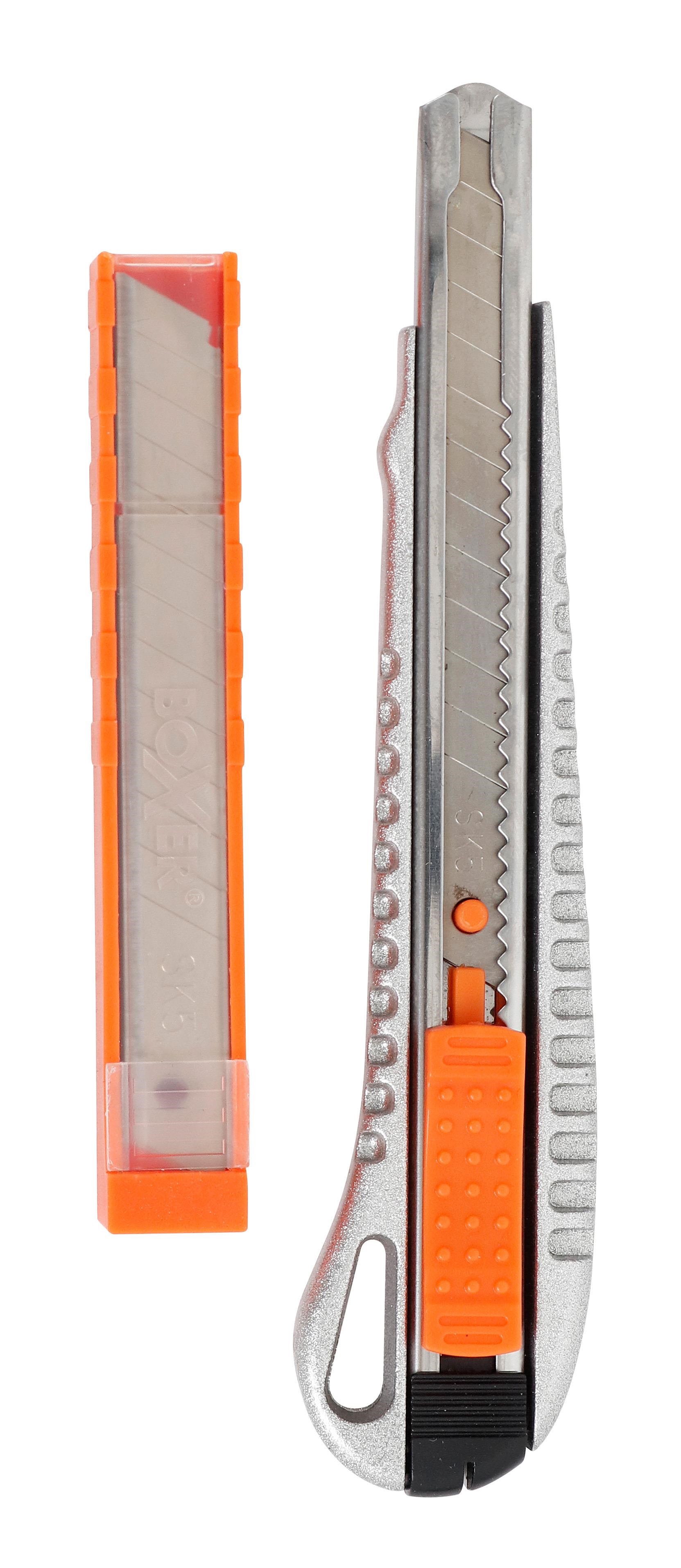 Boxer Utility Knife 9 mm Incl. 10 Extra Blades - Handwerkzeuge