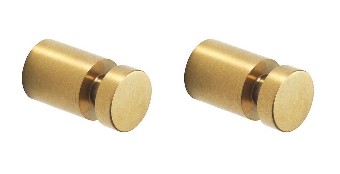 Pressalit Towel Hook Brushed Brass - Badezimmerzubehoer Q70100