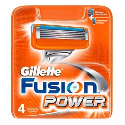 Gillette Fusion Power Blades 4 Pack - Rasierausstattung