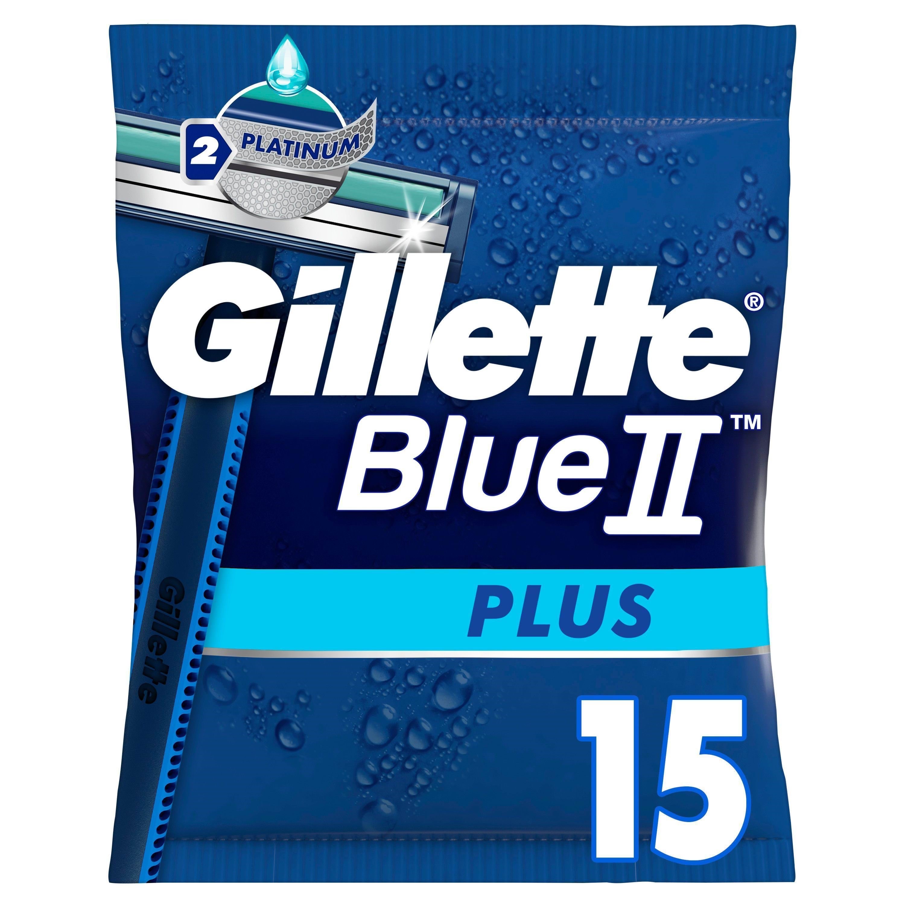 Gillette Blue II Fixed Plus 15 Pcs - Rasierausstattung