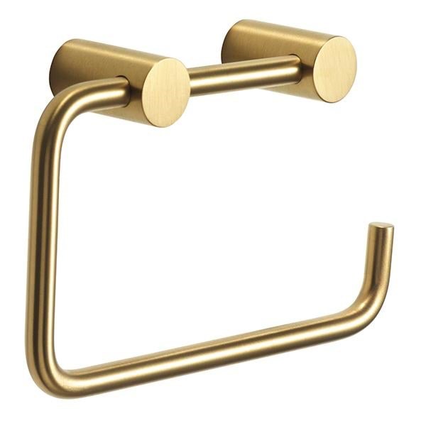 Pressalit Toilet Paper Holder Brushed Brass - Badezimmerzubehoer Q70200