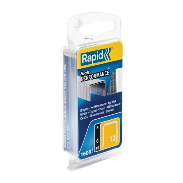 Rapid Staples 13/6 Galv Blister 1.6M - Locher Und Tacker