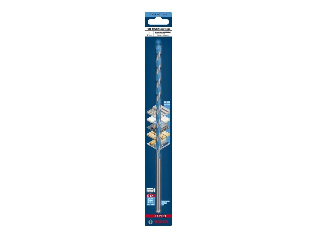 Bosch Bor Cyl Multiconstruction 8x250mm - Haus Garten 2608901484