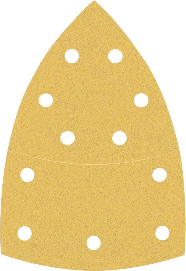 Bosch Sanding Blade Flat 102x62 93mm K120 10 Pcs - Schleifmaschine