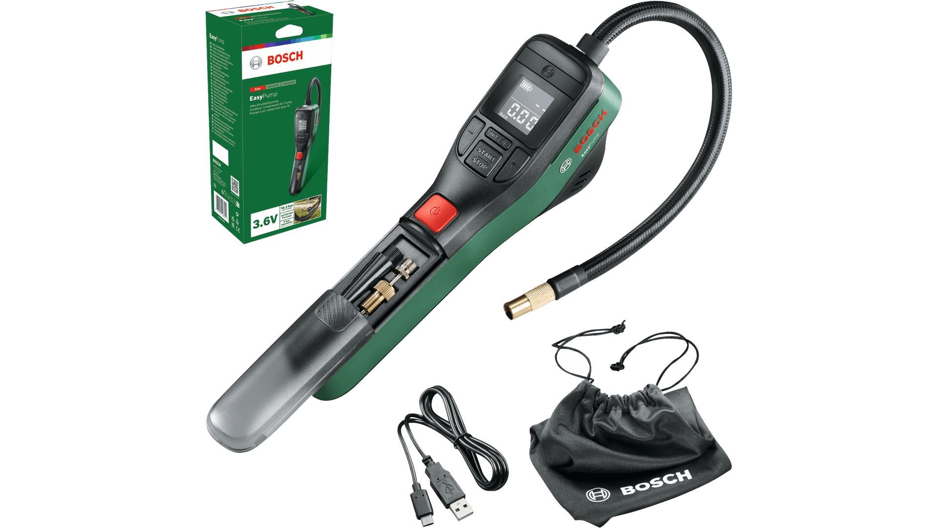 Bosch Easy Pump Cordless Compressed Air Pump 3.6 V - Haus Garten