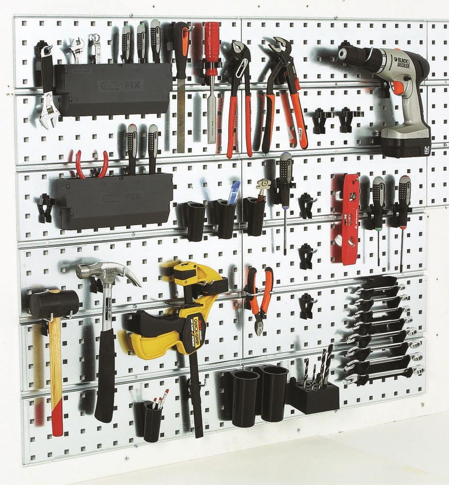 Raaco Tool Wall Panel X4/clips - Haus Garten