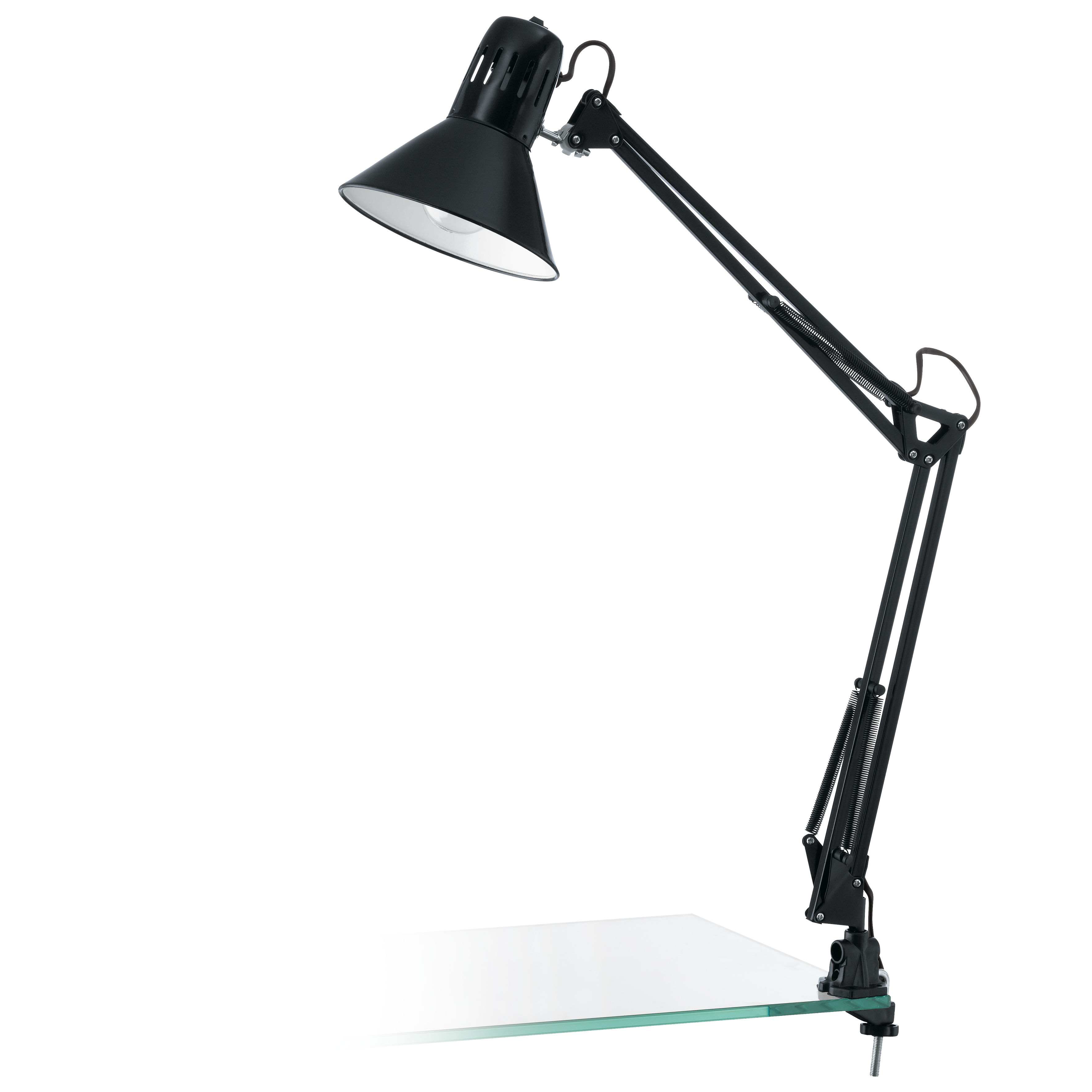 Eglo Firmo Tischleuchte, Schwarz Glänzend - Lampen