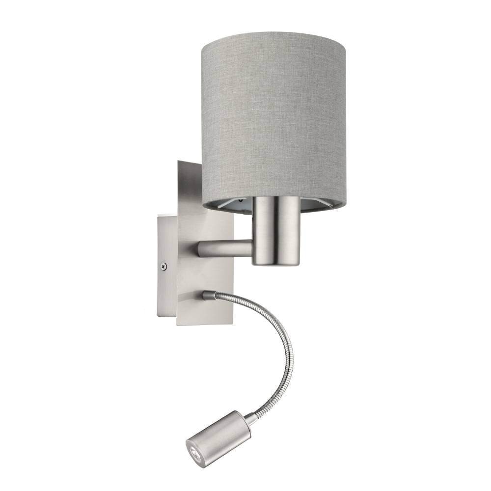 Eglo Pasteri Wandleuchte, Anthrazit-braun - Lampen 96481