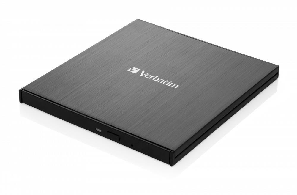 Verbatim Ultra HD 4K - Bdxl Drive - Superspeed Usb 3.1 Gen 1 - External - Bluray-bdrw (Brenner) - Usb 3.1 - Schwarz - Optisches Laufwerk Dvd BR Floppy