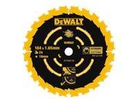 Dewalt Extreme 2nd Fix Circular Saw Blade 184mm 16mm Bore 24t - Handkreissaege
