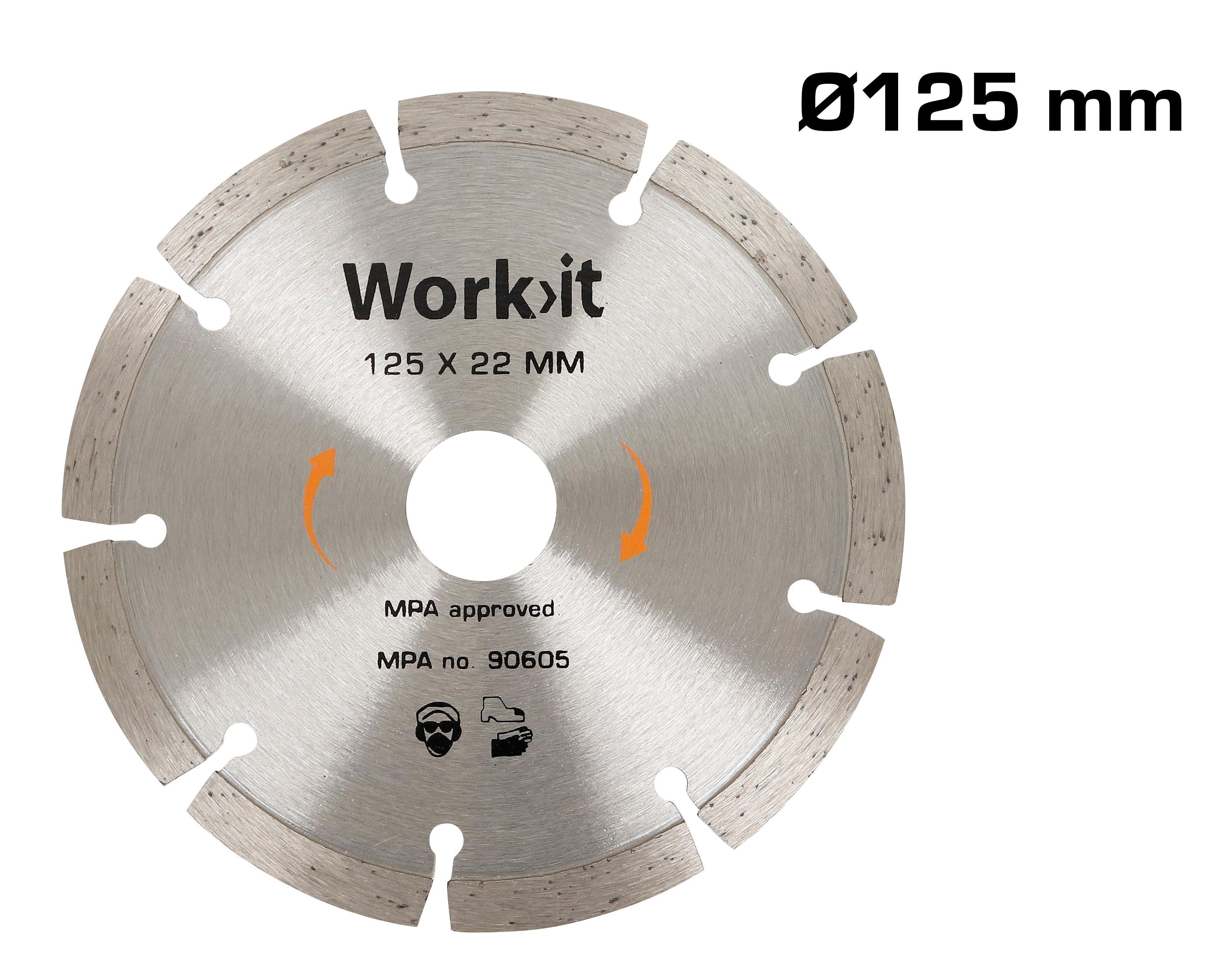 Boxer Diamond Cutting Disc Ø125 mm - Haus Garten 56272