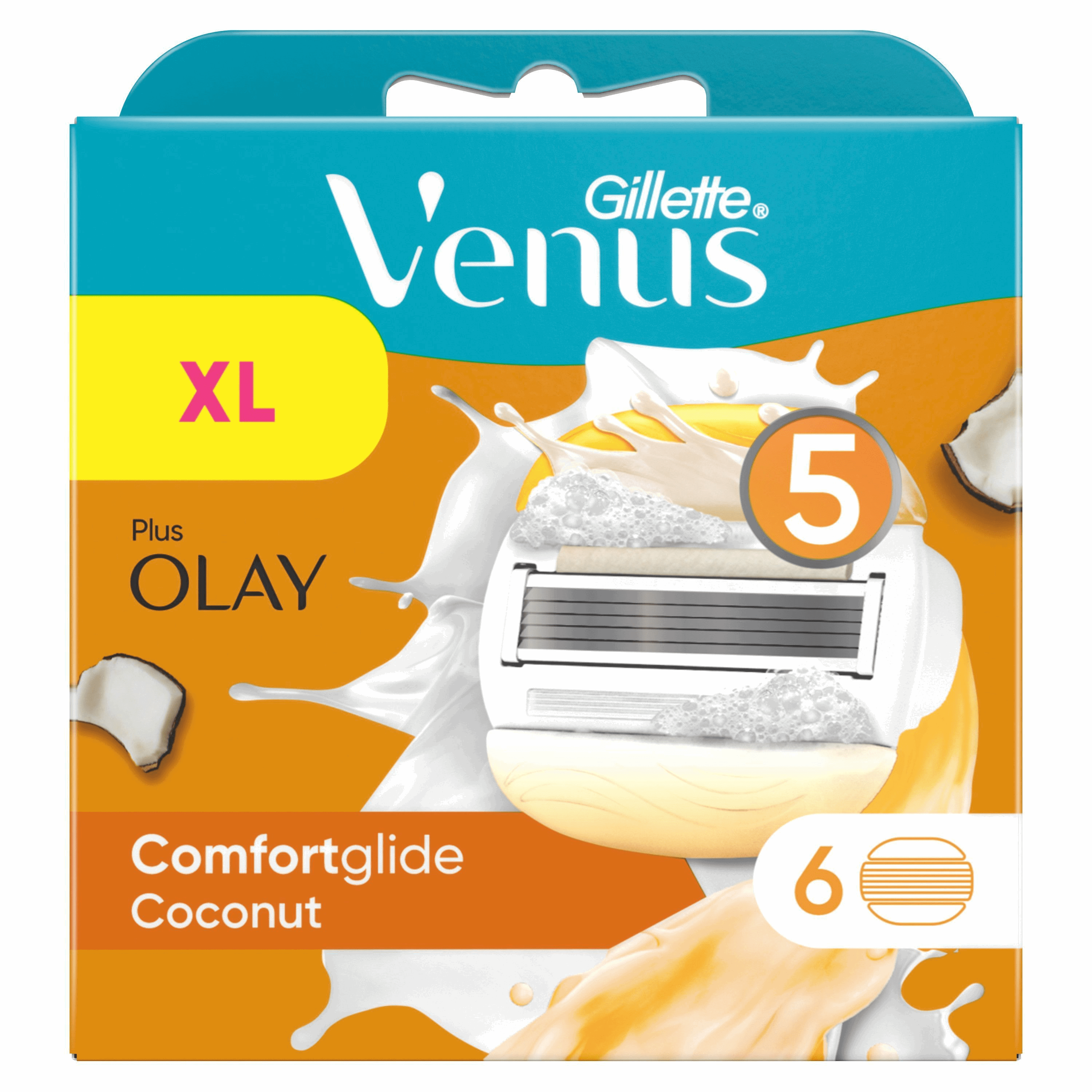 Gillette-venus Venus Comfortglide Coconut With Olay 6 Pcs - Rasierausstattung