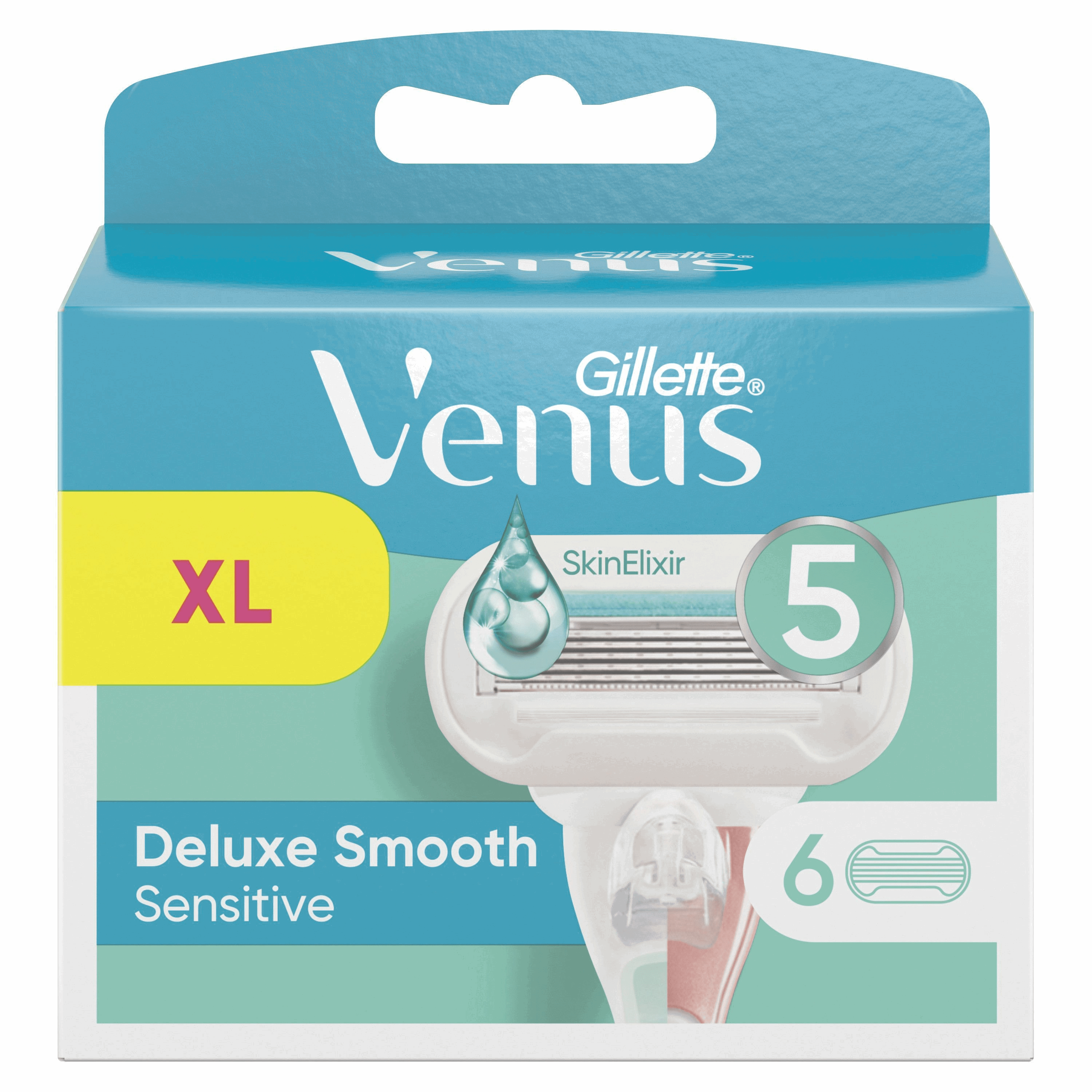 Gillette-venus Venus Deluxe Smooth Sensitive 6 Pcs - Rasierausstattung