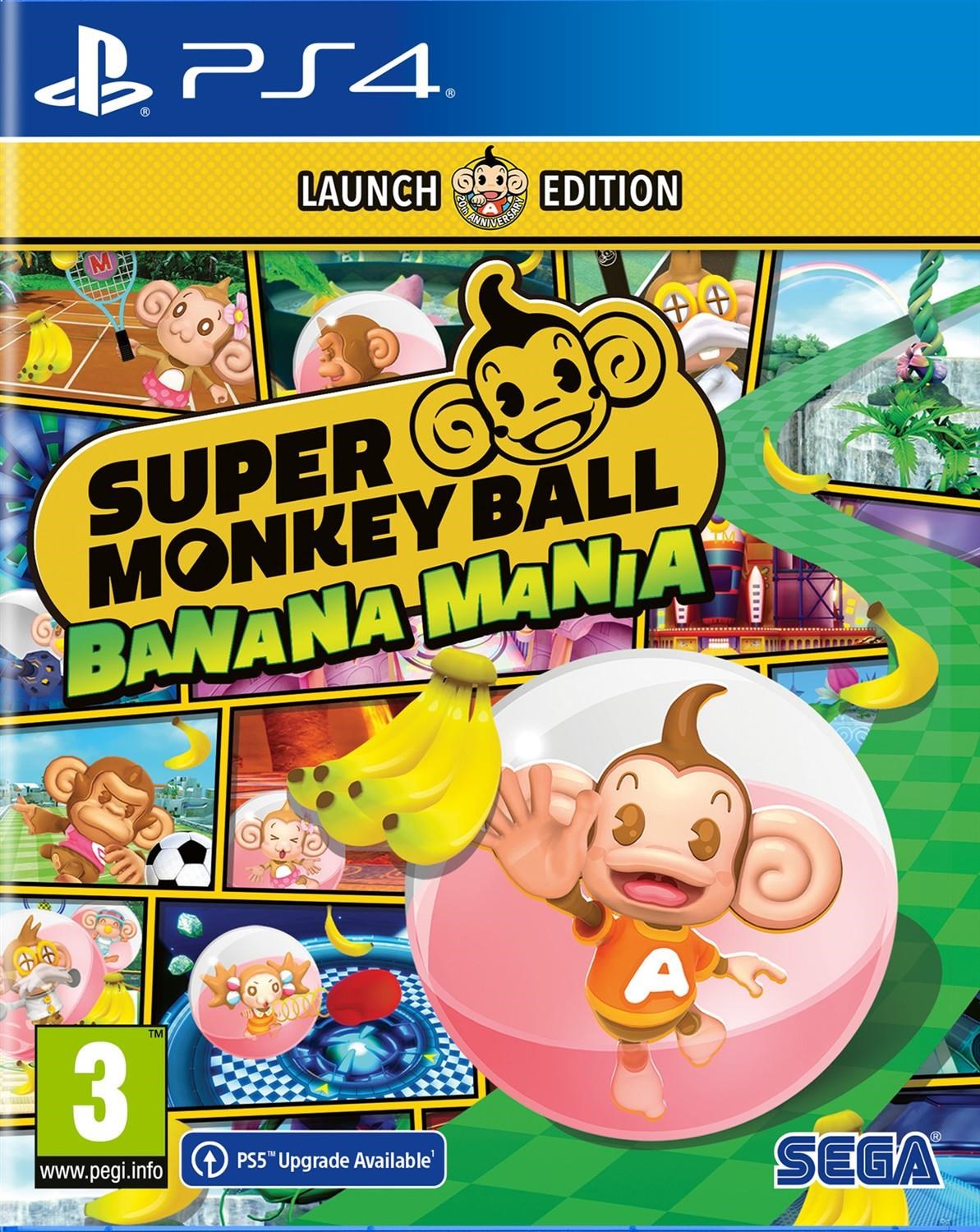 Super Monkey Ball: Banana Mania (Launch Edition) - Sony Playstation 4 - Platformer - Pegi 3 - Spiele 5055277044429