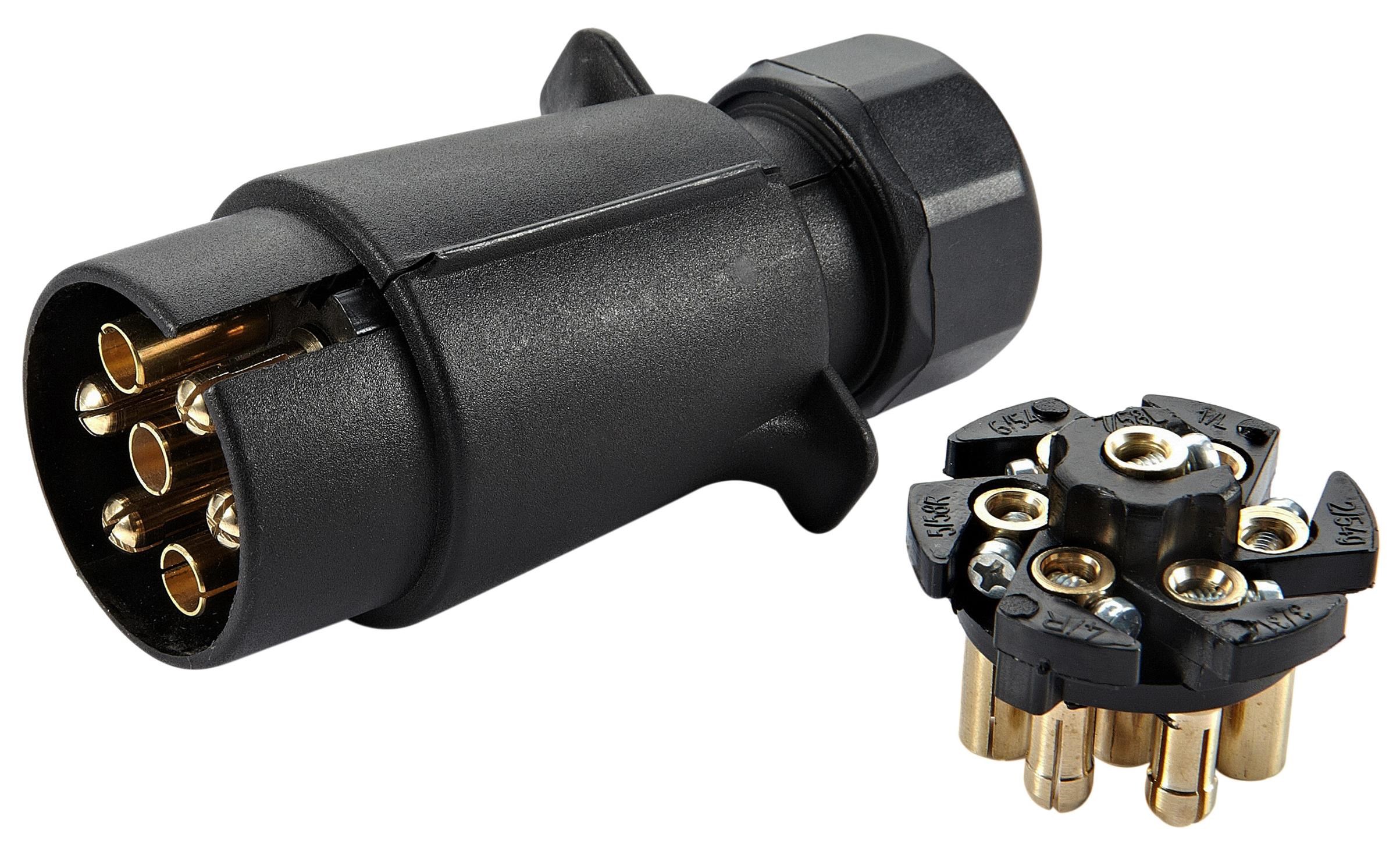 Work>it 7-pole Plug - Zubehoer Halterungen Steckdosen Etc 63817