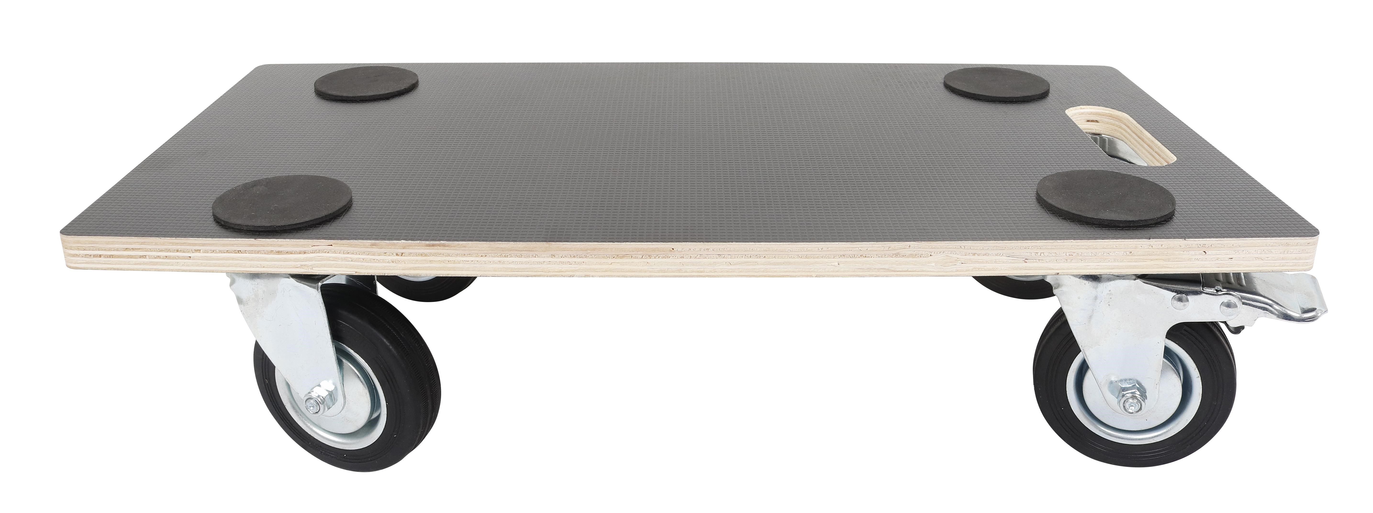 Work>it Furniture Dolly 400kg - Rubber Wheels - Haus Garten