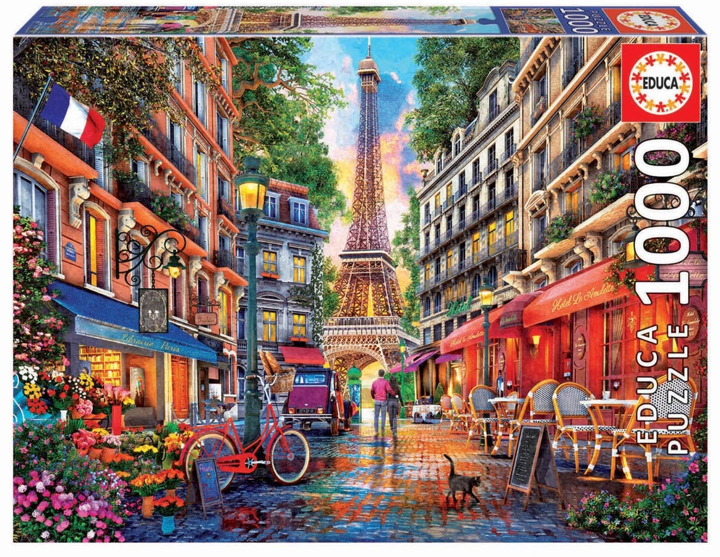Educa 1000 Paris Dominic Davison 3D Puzzle 80-19019