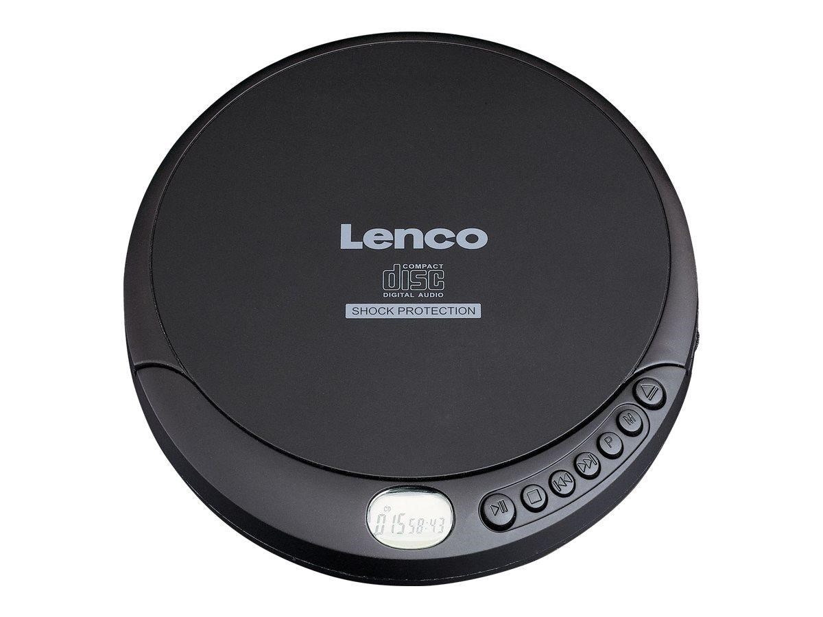 Lenco Cd-200 - Portable Cd-player With Anti-shock - Black - CD Player