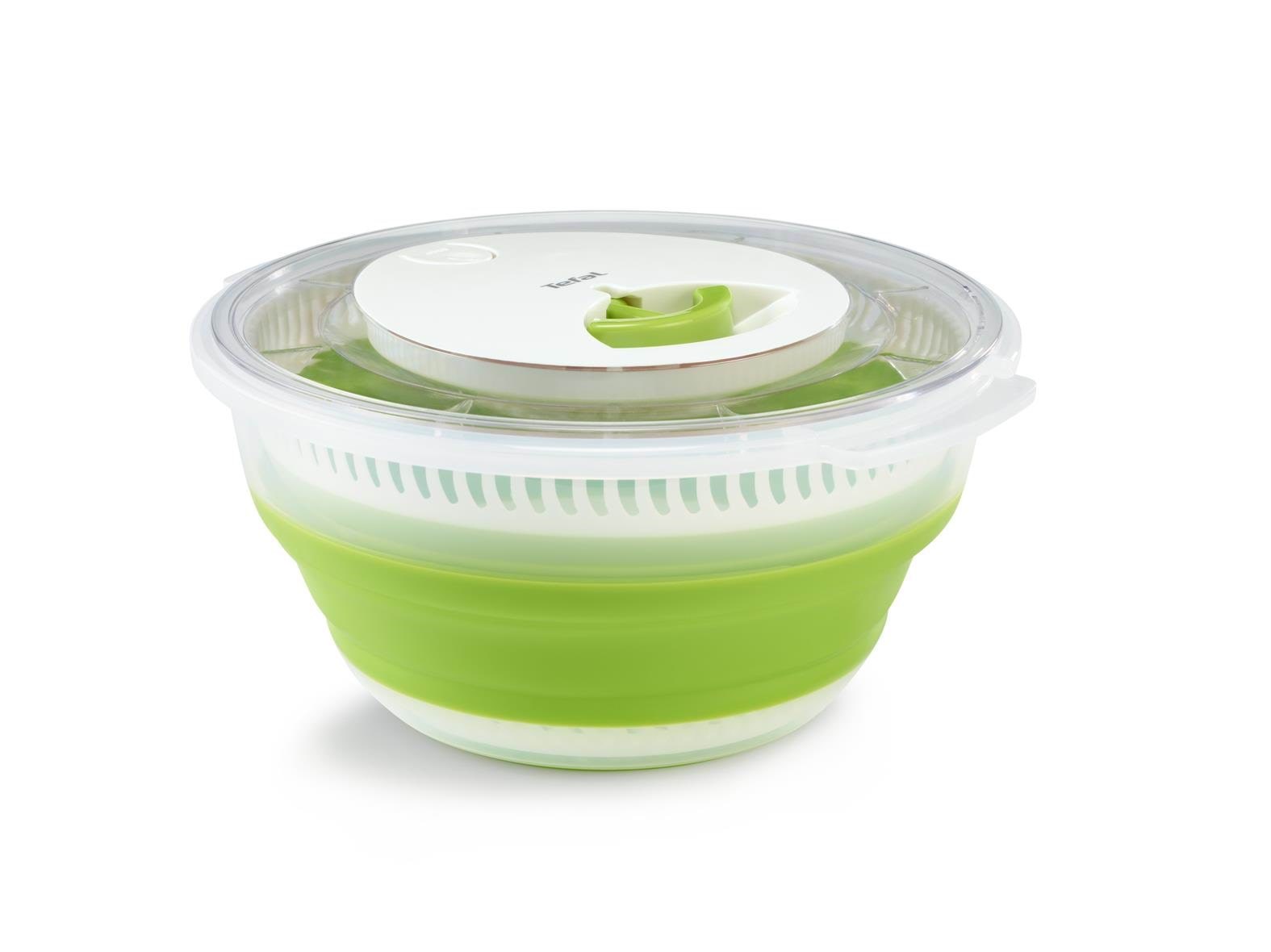 Tefal Collapsible Salad Spinner - Kuechenzubehoer K2520155