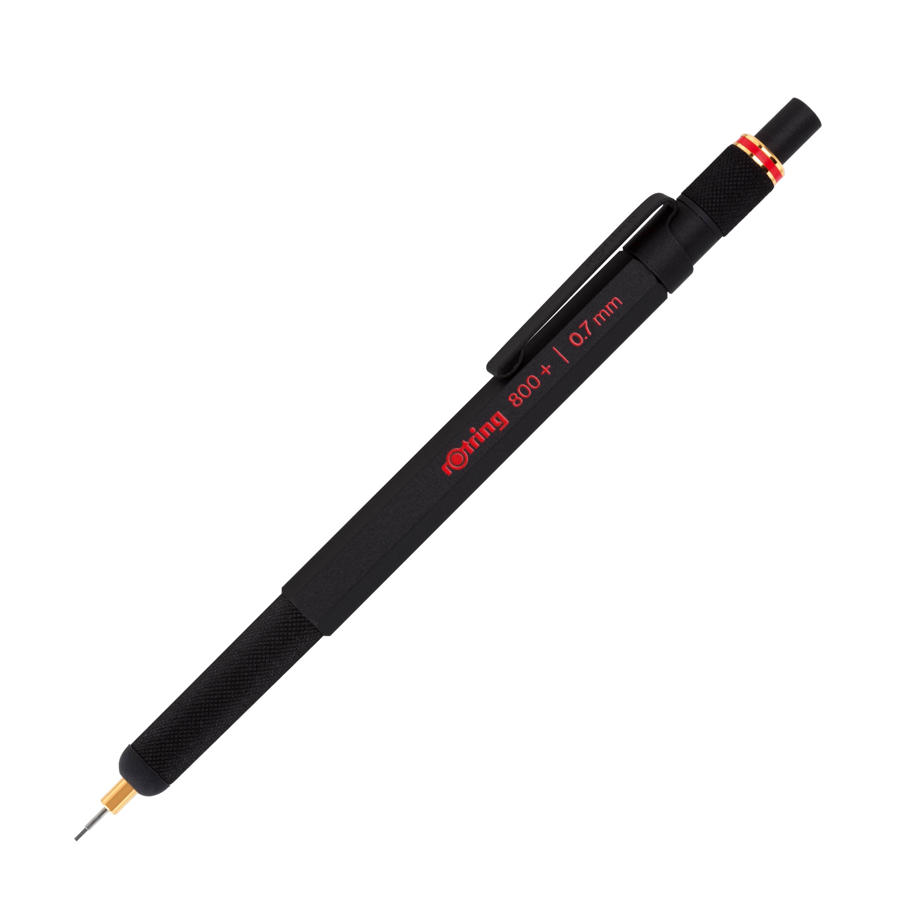 Rotring Rotring 800+ Druckbleistift Mit Stylus Für Touchscreen | 0,7mm | Schwarzer Schaft - Utensilien Zum Schreiben Und Zeichnen