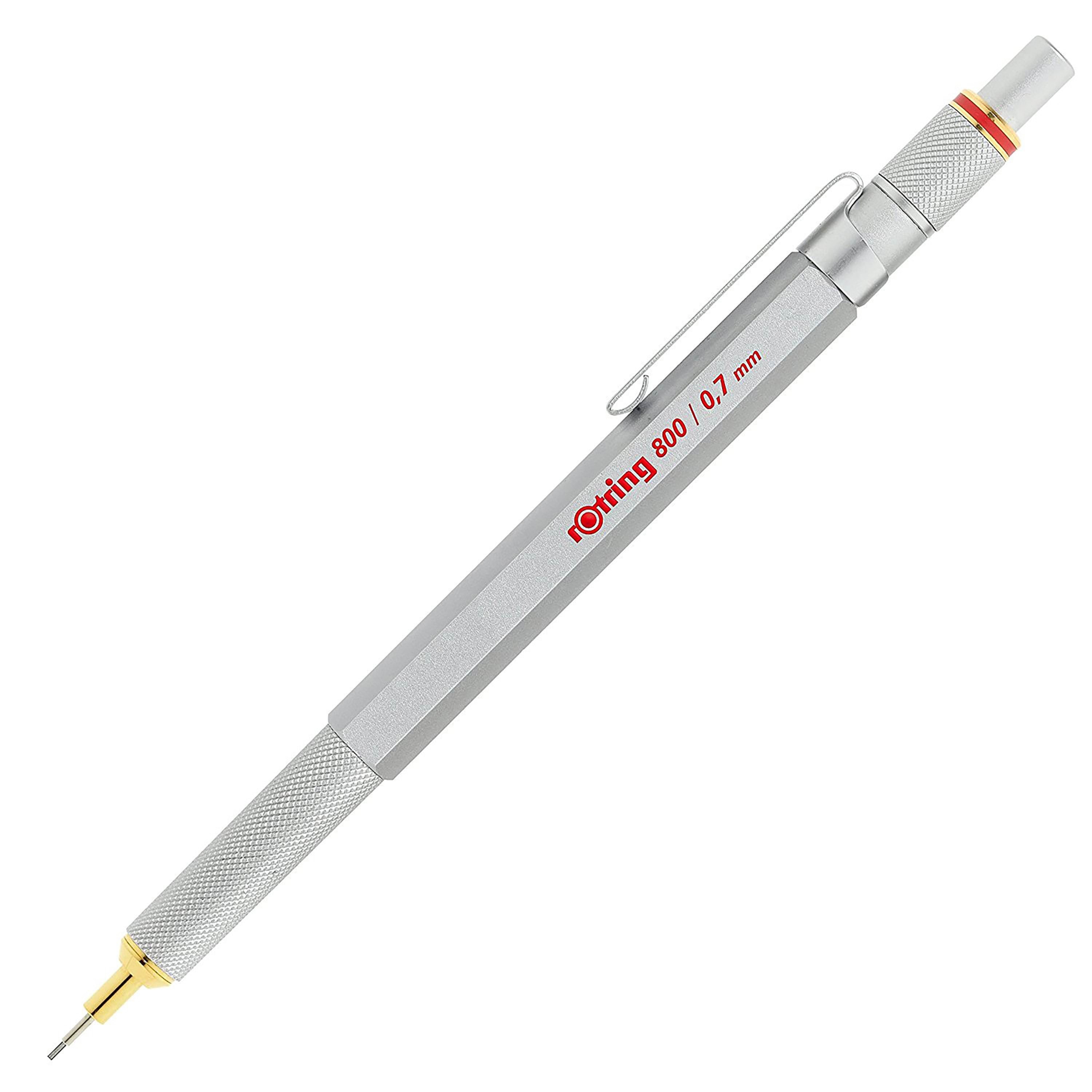 Rotring Rotring 800-druckbleistift | 0,7 mm | Silberfarbener Schaft - Utensilien Zum Schreiben Und Zeichnen 1904448