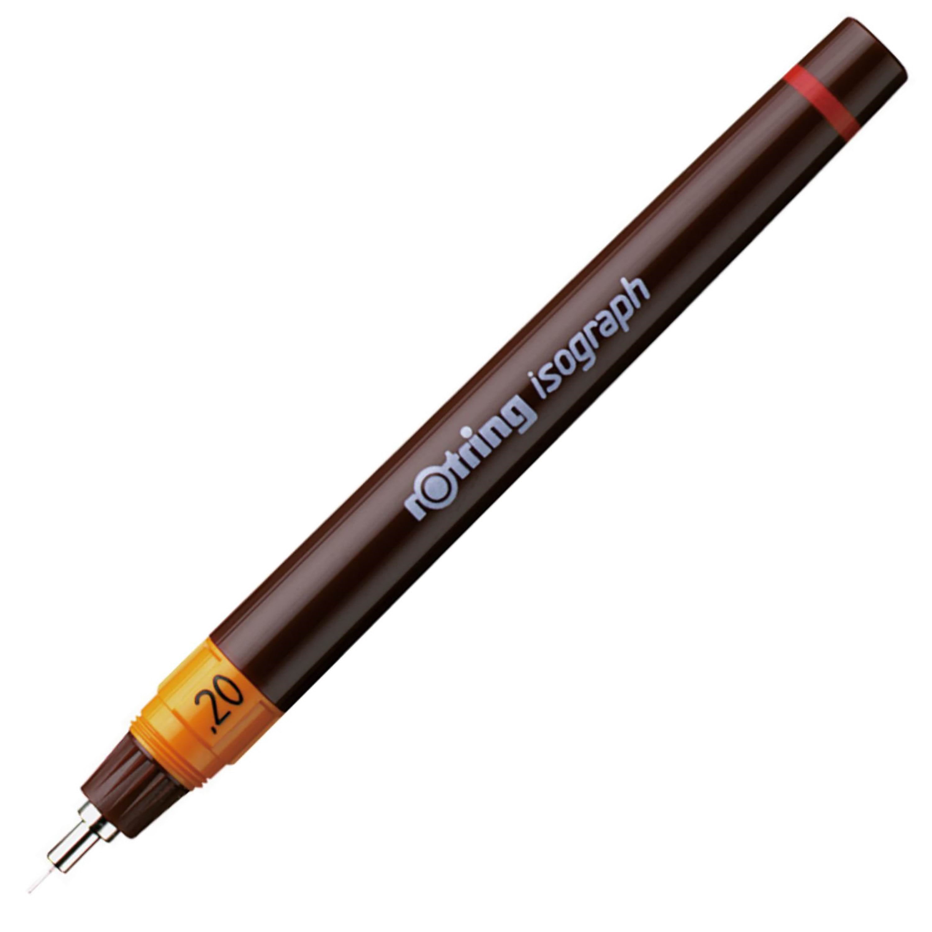Rotring Rotring Isograph Technischer Zeichenstift | 0,20 mm Nachfüllbare Fineliner - Utensilien Zum Schreiben Und Zeichnen