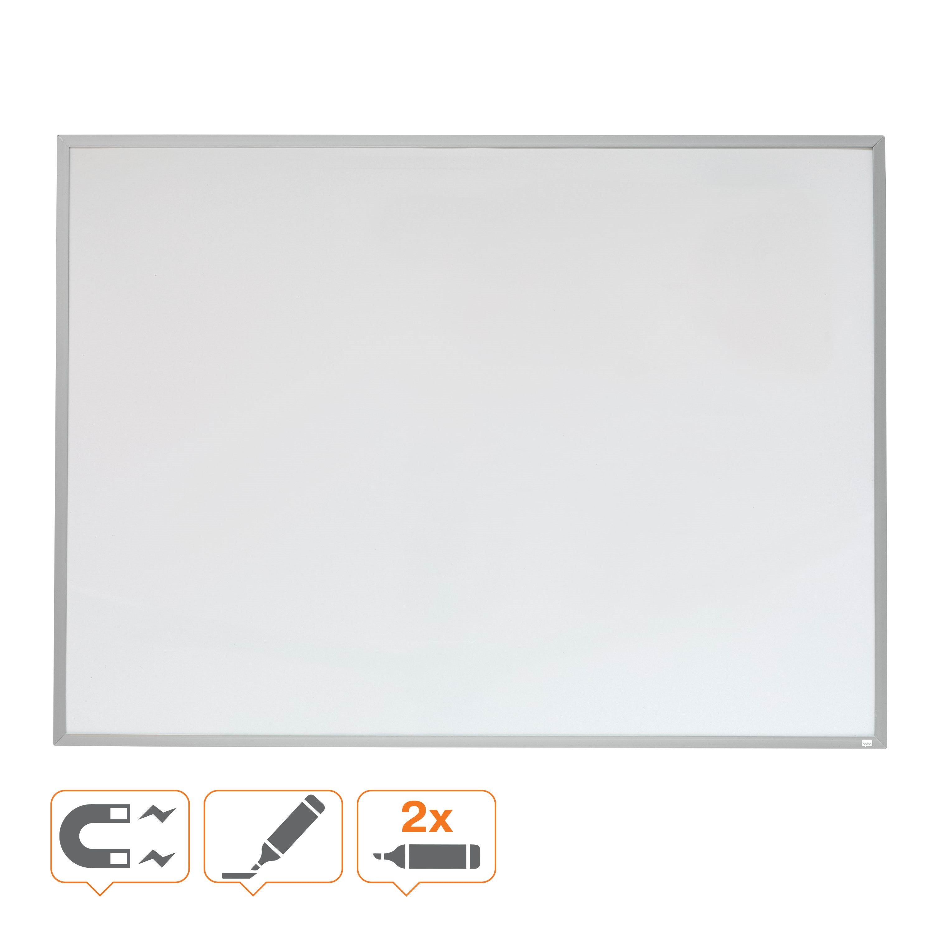 Nobo Whiteboard Aluminium Rahmen 58,5 x 43 cm - Konferenz Und Praesentation