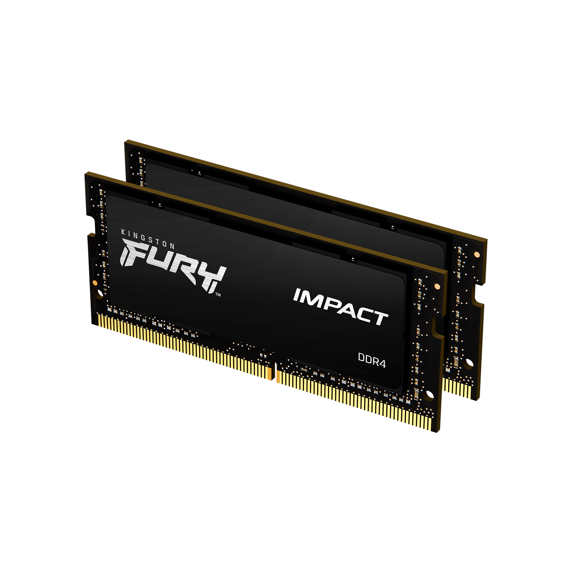 Kingston Fury Impact Ddr4-3200 - 16gb - Cl20 - Dual Channel (2 Pcs) - Intel Xmp - Schwarz - Ram