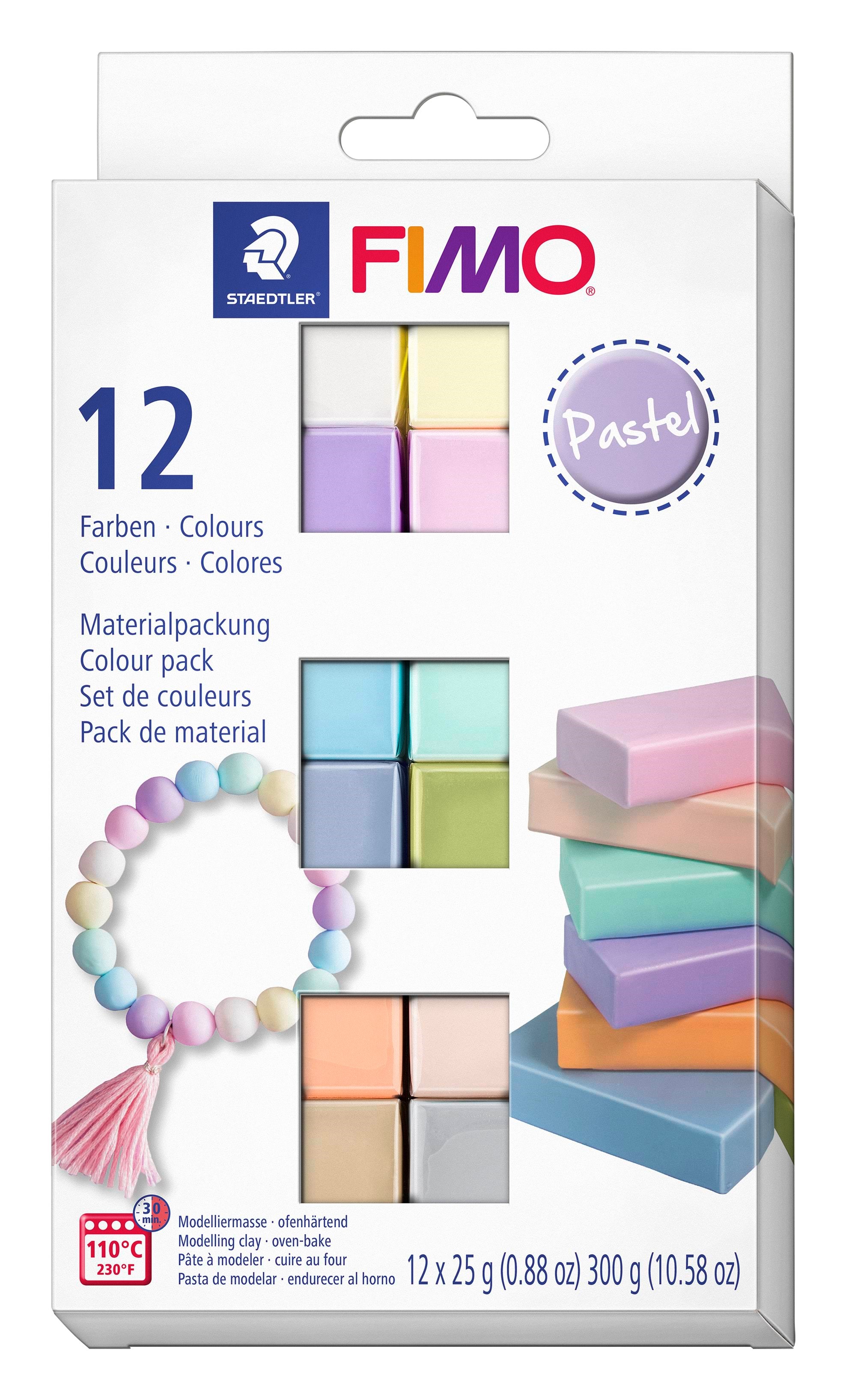 Staedtler Set Mod. Clay Fimo Soft MP PC - Hobby Zubehoer 8023 C12-3