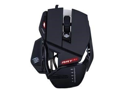Mad Catz R.A.T. 4+ Optical Gaming Mouse - Gaming Maus (Schwarz)