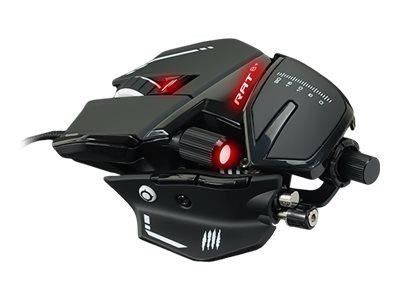 Mad Catz R.A.T. 8+ Optical Gaming Mouse - Gaming Maus (Schwarz) Mr05dcinbl000-0