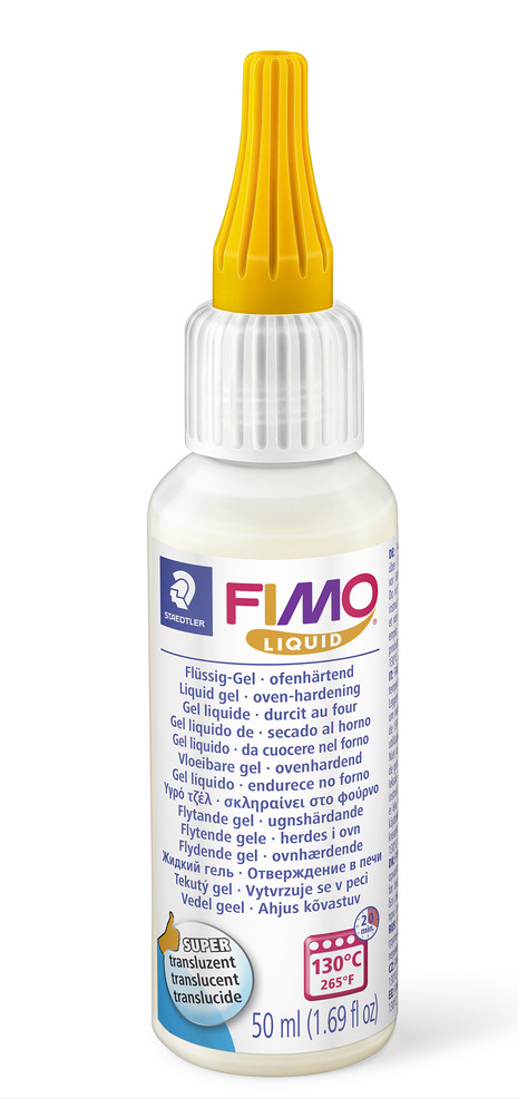 Staedtler Deco Gel Fimo Liquid 50ml Transluc - Hobby Zubehoer 8050-00