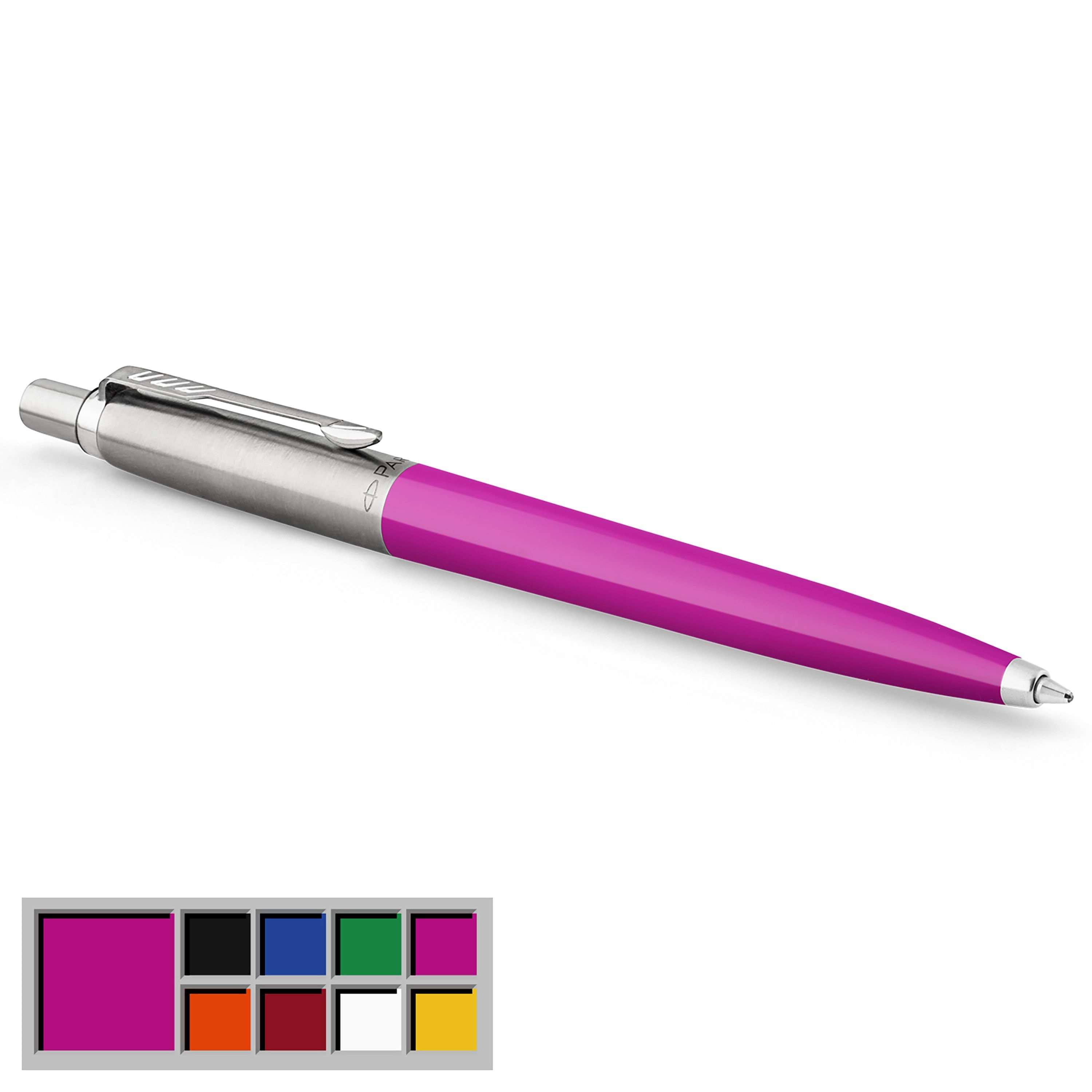 Parker Jotter Originals Kugelschreiber | Klassisches Magenta | Mittlere Spitze | Blau Tinte - Utensilien Zum Schreiben Und Zeichnen 2075996