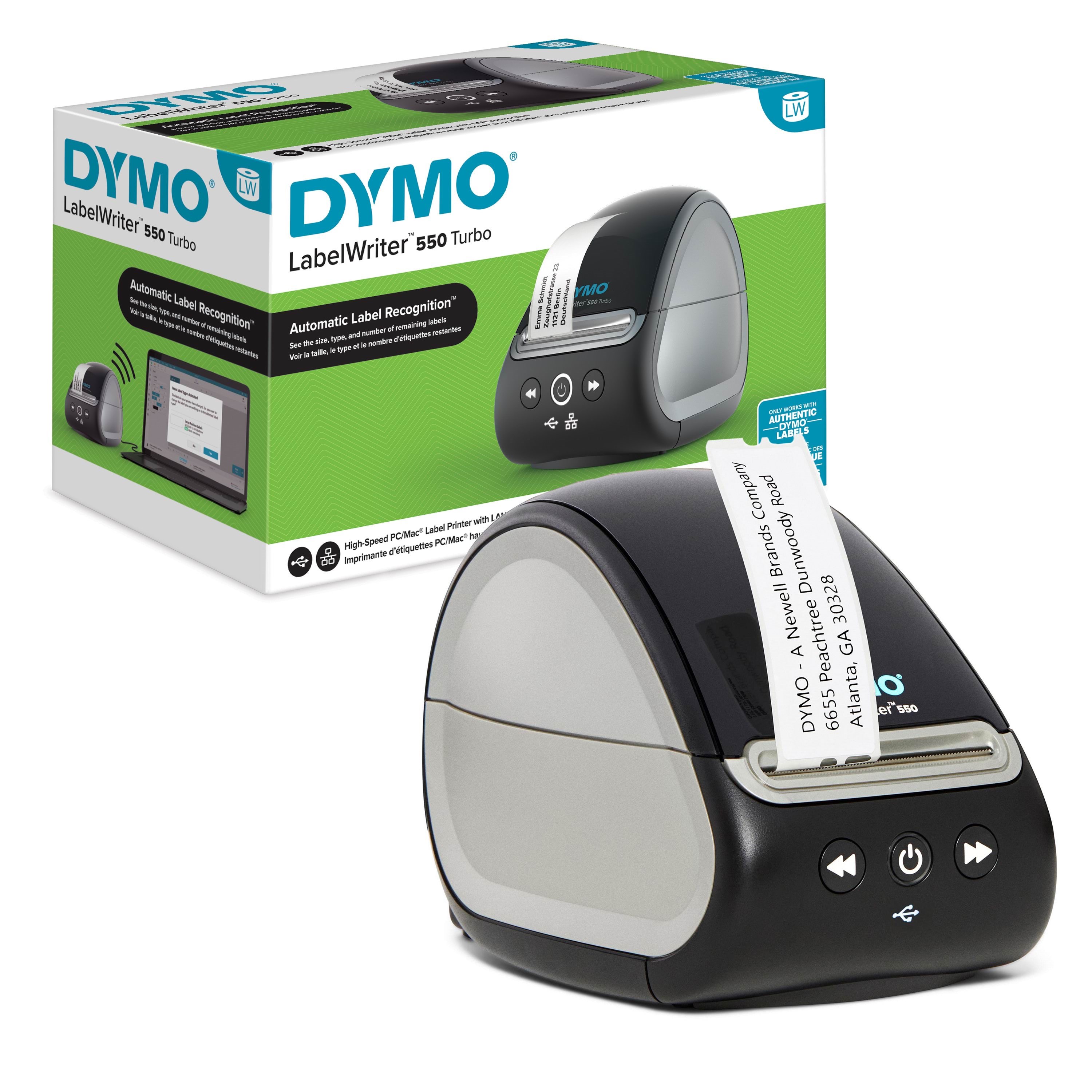 Dymo Etikettendrucker Labelwriter 550 Turbo - Label Drucker 2112723
