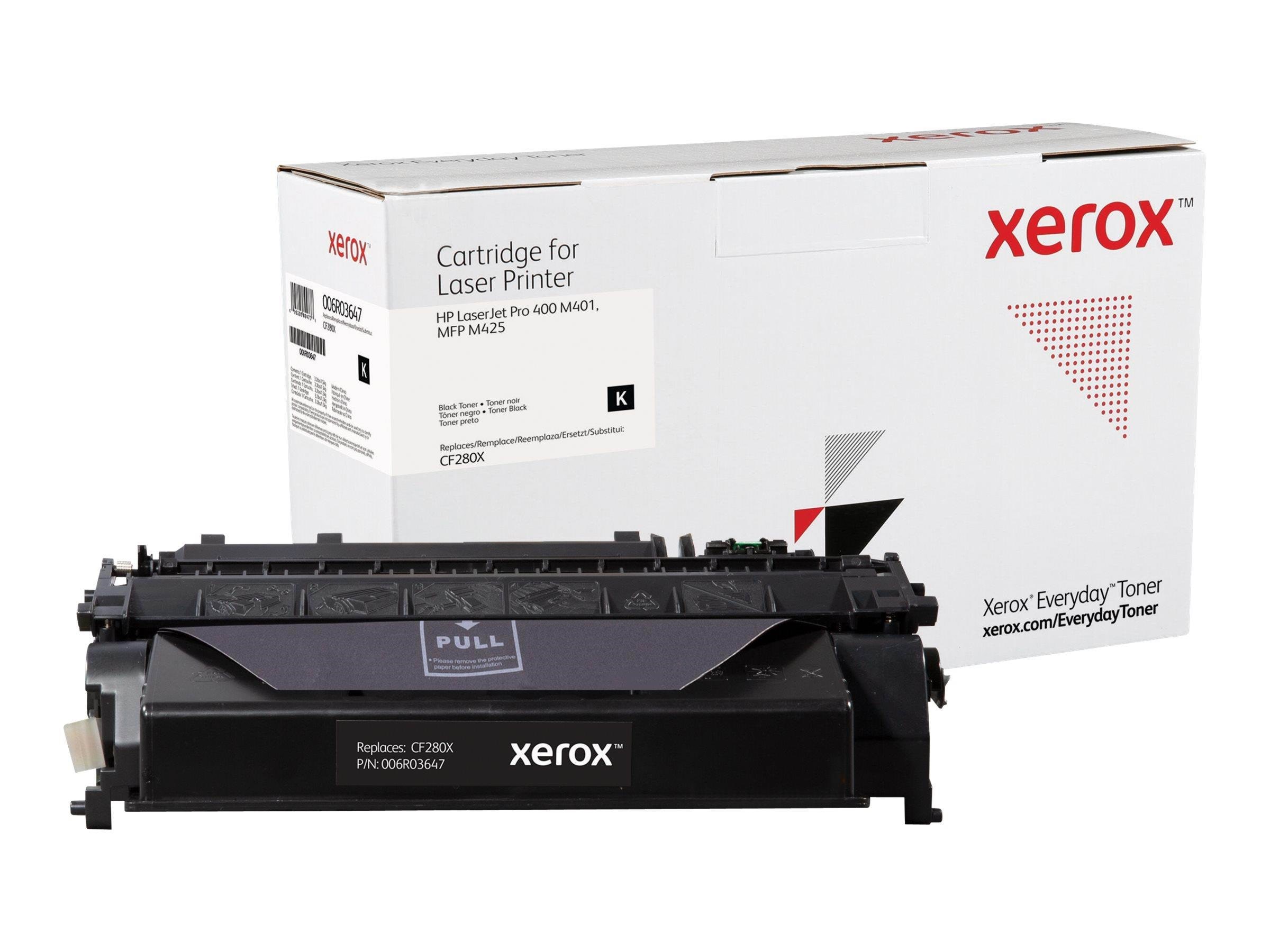 Xerox 006r03647 / Alternative to HP 80x / Cf280x / Black Toner - High Yield - Druckerzubehoer Tinte Toner Schwarz