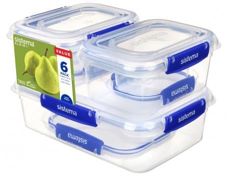 Sistema Essentials Klip It Plus 6 Pack - Kuechenzubehoer