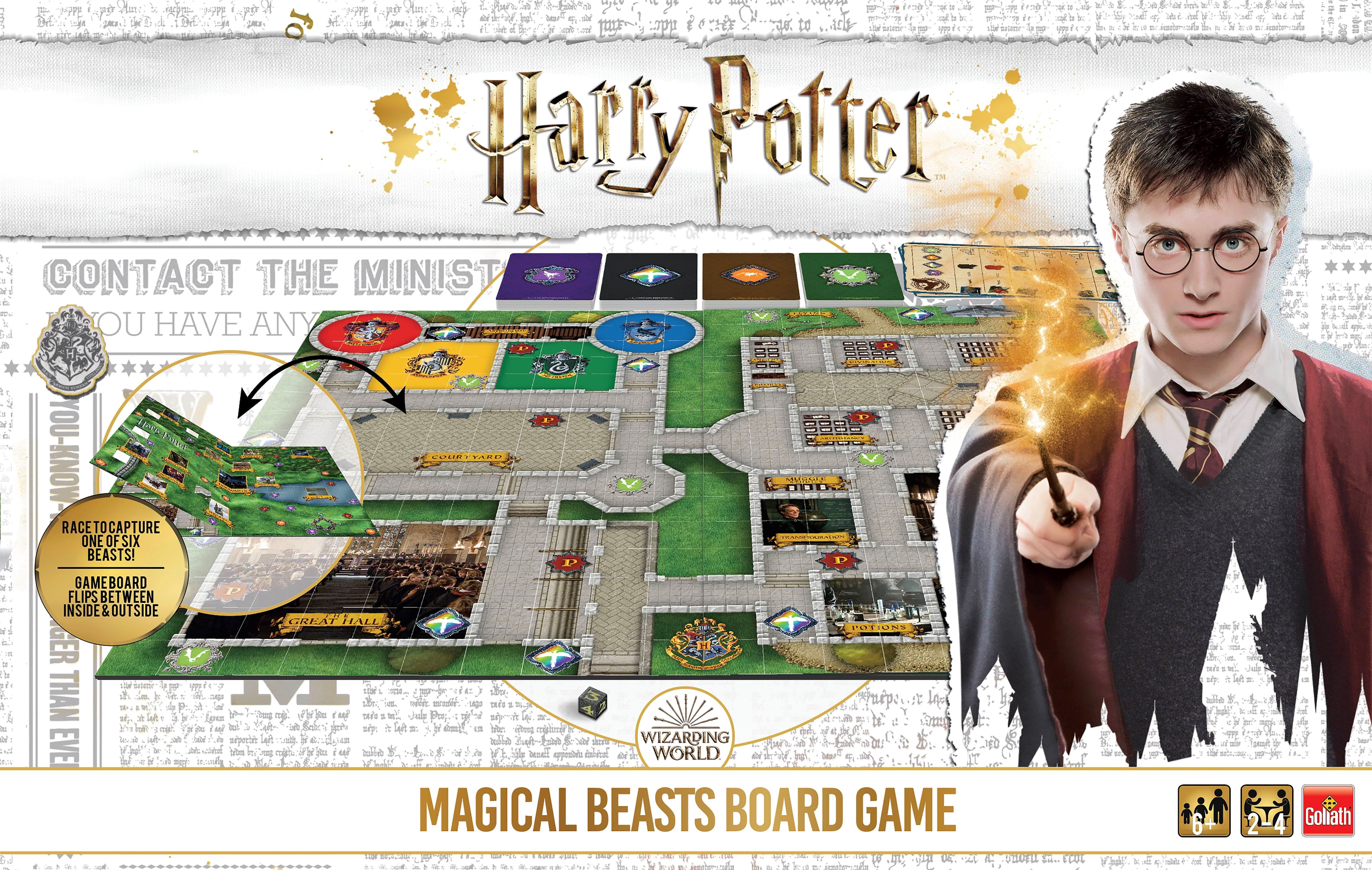 Harry Potter Magic Beasts Game - Brettspiele