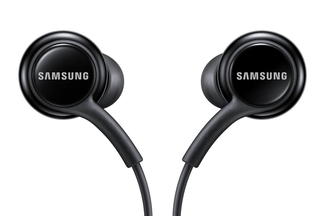 Kopfhörer - Samsung Ohrhörer Mit Mikrofon, im Ohr, Kabelgebunden, 3,5 mm Stecker, Schwarz - Kopfhoerer/headsets Eo-ia500bbegww