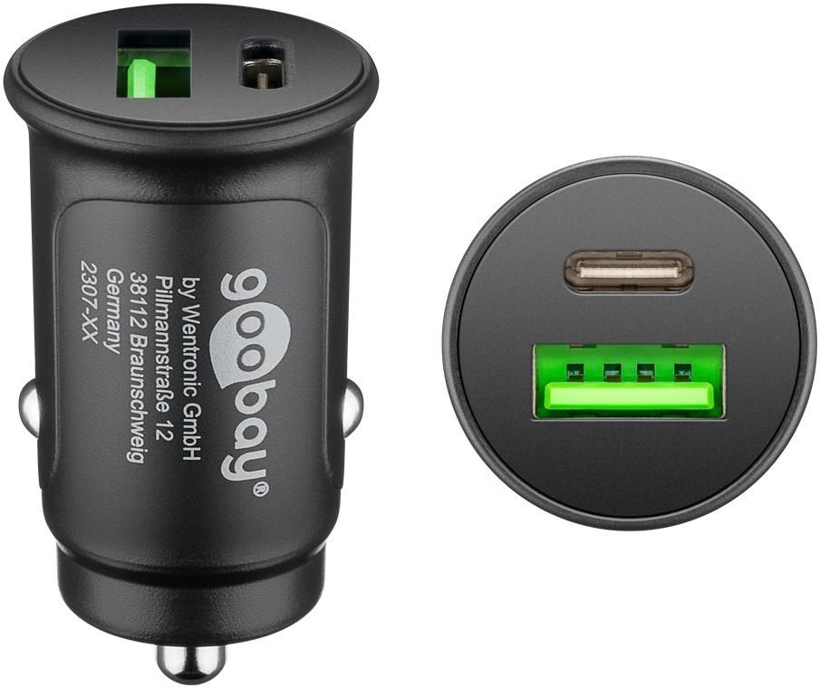 Pro Dual-usb Auto Fast Charger Usb-c PD (Power Delivery) - Handys Adapter Und Ladegeraete 4040849556340