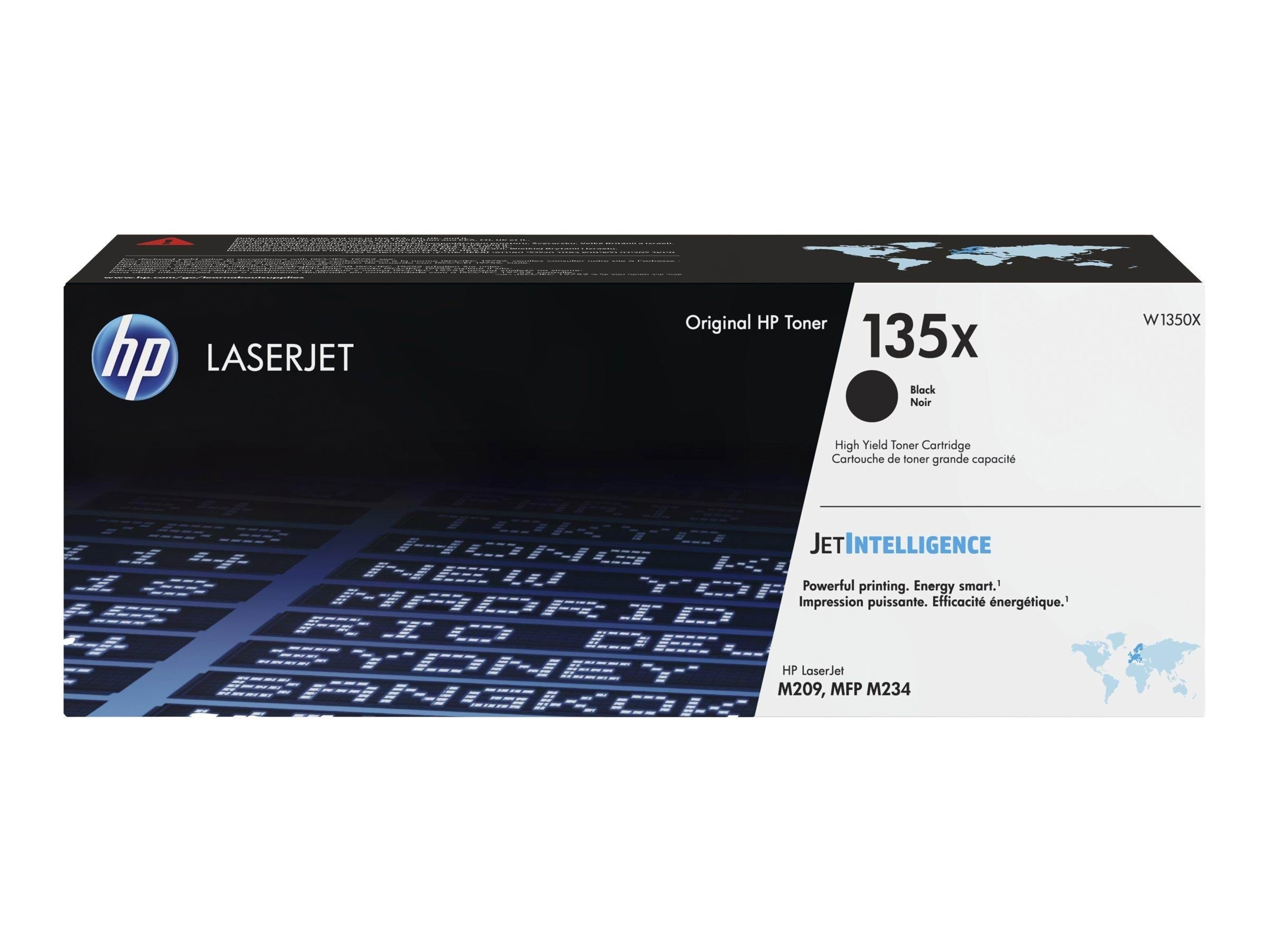 HP 135x / W1350x Black Toner - Druckerzubehoer Tinte Toner