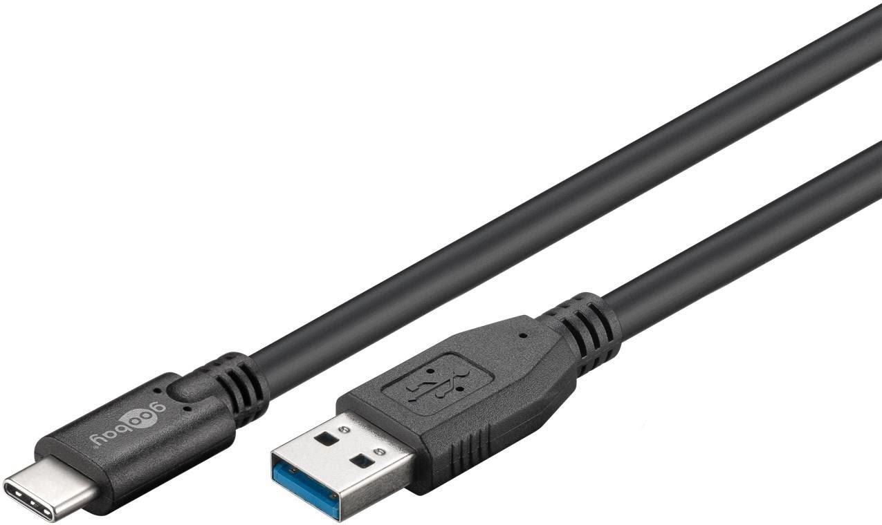 Pro Usb-a Usb-c - 3m - Usb 3.0 - Schwarz - Usb Kabel