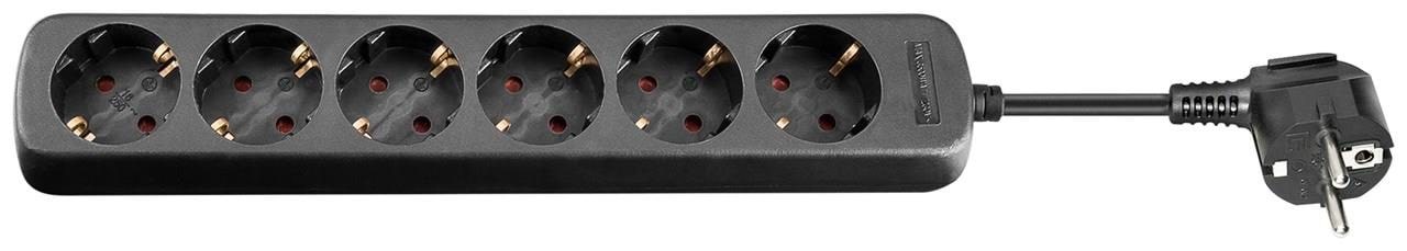 Pro AC Power Strip - 3m - Schwarz - Stromkabel Extern